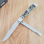 Case Xx U.s. Army Trapper Pocket Knife Stainless Steel Blades Smooth Bone Handle. Fixed Price $96.09.