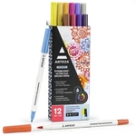 Arteza Dual Tip Brush Pens, Vintage Count (pack Of 12), Multicolor. Fixed Price $25.79.
