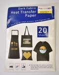 Printers Jack Iron-on Heat Transfer Paper 20 Pack 8.3" X 11.7" T-shirt. Fixed Price $11.49.