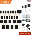 Artisan 24 Pcs Foam Painting Brushes With Wooden Handles For Creative Projects. Fixed Price $12.59.