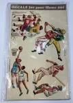 Vintage 1977 Meyercord Decal Sports 499A Football Basketball Baseball Hockey Nos. Fixed Price $22.87.