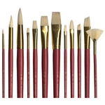 Royal & Langnickel Acrylic Oil Firm White Bristle Brush Value Pack. Fixed Price $17.99.