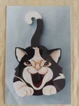 Delane Cat Open Mouth Birdhouse Pattern & Unpainted Solid Pinewood Surface 23 90. Fixed Price $23.95.