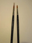 2PCS Tobgi's Artist Quality Golden Synthetic Sable Round Detail Brush #9-GERMANY. Fixed Price $24.11.