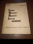 Army Command Maintenance Mngmt Inspection Handbook, Da Pamphlet 750-10 (1969). Fixed Price $15.00.