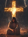 Benjenes Jesus Diamond Art Kits For Adults, Cross 12X16IN(30X40CM), MZ0994. Fixed Price $11.15.
