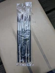 New 6 Pk #12 Round Camel Hair Paint Brushes, Fm Dynasty, DYN214. Fixed Price $7.00.