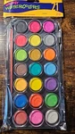 Darice Bright Watercolor Paint Set With Brush 21 Colors New. Fixed Price $5.99.