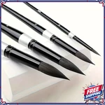 Watercolor 7PCS Squirrel Hair Brushes Set Studio Art Painting Tools. Fixed Price $19.06.