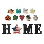 Glitzhome Interchangeable Table Signs 4.68 X 5 Inches,. Fixed Price $47.99.