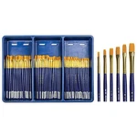Royal & Langnickel Economy Taklon Flat Shader Brush Assortment. Fixed Price $108.75.