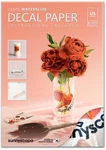 Sunnyscopa Waterslide Decal Paper For Laser Printer - Clear, Us Letter Size 8.... Fixed Price $106.92.