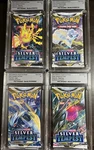 2022 Pokemon Silver Tempest Foil Pack Set Of 4 (1 Ea Art) Tcc Graded Gem Mint 10. Fixed Price $100.00.