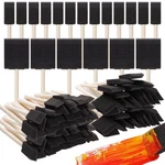 120 Pcs Foam Paint Brushes, With Wood Handle, Bulk Spong.... Fixed Price $34.45.