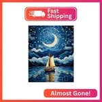 Filaslft Art Kits For Adults,diamond Painting Starry Ni. Fixed Price $14.20.