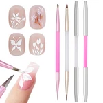 Nail Art Brushes Set For Flower And Butterfly Designs, 2 Pcs. Fixed Price $14.88.