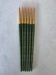 Princeton 4350R Art Brush Round Golden Synthetic Paint - 6 Pack. Fixed Price $12.75.