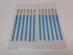 New Princeton Short Handle 3/4 Inch Oval Wash 12 Pack 3750AS R28. Fixed Price $59.75.