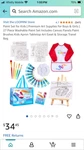 Paint Set For Kids (27 Pieces) Washable Age 6+. Fixed Price $6.00.