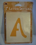 Letter Stencil Value Pack 3-INCH 28870. Fixed Price $10.00.