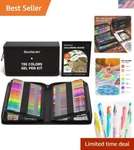 Gel Pens Plastic 130 Colors Ergonomic Grip Art Supplies For Adult Creativity. Fixed Price $57.57.