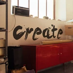 Inspirational Wall Decal Quote - Create Motivational Home Office & Studio Deco. Fixed Price $23.97.