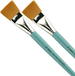 Creative Mark Art Supplies Large Mural Synthetic Golden Taklon Paint Brush - Fla. Fixed Price $63.18.