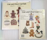 Demis "cute & Clever" Wood Calico Christmas Ornament Wreath Die Outs Lot New. Fixed Price $15.11.