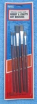 Artist Brushes Set Of 5 Genuine Camel Hair Painting Supplies Hobby New. Fixed Price $7.98.
