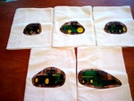 5 John Deere Berg Bag Co. Flour Sack Towels 100% Cotton. Heavy Weight/lint Free. Fixed Price $20.00.