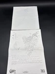 Paint By Number Peacock Fabric 783 With Instructions Cameo 1982 Vtg Craft. Fixed Price $8.00.