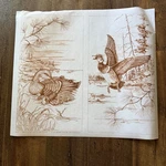 Vintage Artex Artspun Tri-chem Pictures To Paint #2270 Spring On The Wing Set. Fixed Price $9.99.
