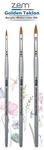 Zem Brush Golden Taklon Cat's Tongue Set. Fixed Price $21.74.