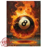 Reivworl Billiards Diamond Art Kit 12X16 Inch Adults. Fixed Price $20.00.