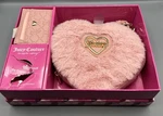 Juicy Couture 2PC Heart Crossbody And Card Case Set. Fixed Price $25.00.
