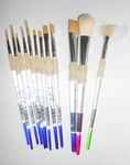 Lot 12 Royal Softgrip Paint Brushes. Fixed Price $24.99.