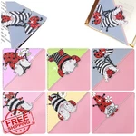Lingfang 6PK Dwarf Diamond Painting Bookmark Diy Art Crafts Kit. Fixed Price $20.00.