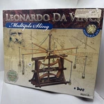 Leonardo Da Vinci Old World Multiple Sling Plastic Model Kit New. Fixed Price $47.50.