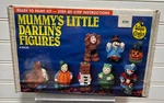 New Sealed Crafts Paint Halloween Mummy's Little Darlin's Figures Nib. Fixed Price $39.87.