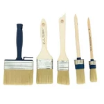 Mbs 5PC All Purpose Brush Set For Paint, Lacquer, And Stain. Fixed Price $12.85.