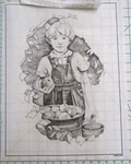 Tri Chem Picture Ready To Paint Craft Liquid Embroidery 2495 Country Boy Apples. Fixed Price $19.99.