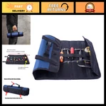 Durable Canvas Tool Roll Up Bag Organizer With Pouches For Wrenches, Sockets & M. Fixed Price $23.99.