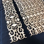 BUNDLE-B-006-LASER Cut Moroccan Carved Geometric Wooden Panel Pack Of 10PCS. Fixed Price $97.50.