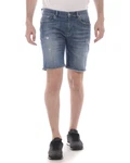 Daniele Alessandrini Men's Cotton Denim Bermuda Shorts PJ5575L546NO 1111. Fixed Price $99.03.