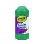 Crayola Artista Ii Washable Tempera Paint, Green, 16 Oz Bottle. Fixed Price $13.43.