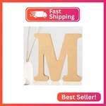 Aocean 6 Inch Designable Wood Letters Unfinished For Wall Decor. Fixed Price $10.09.