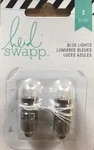 Heidi Swapp Paper Lantern Lights 2/PKG Blue American Crafts # 340597 New Nip. Fixed Price $8.50.