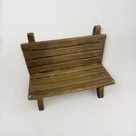 Ceramic Park Bench For Doll Plant Display 8 W X 7. Fixed Price $18.90.