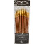Royal Brush RSET9317 Taklon Bone Value Pack SET-12/PKG. Fixed Price $16.12.