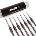 Nicpro 7-PIECE Micro Detail Paint Brush Set. Fixed Price $15.95.